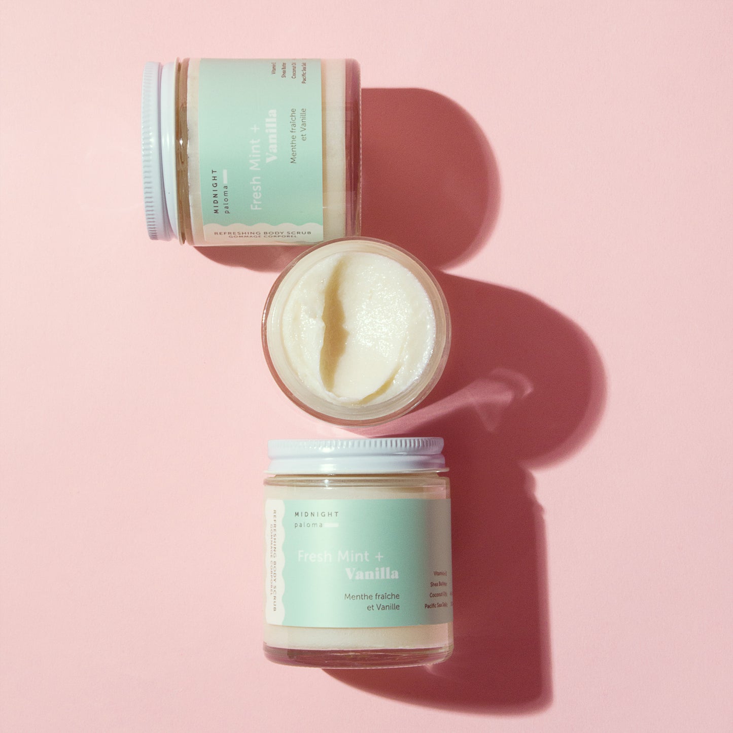 Fresh Mint +Vanilla Body Scrub