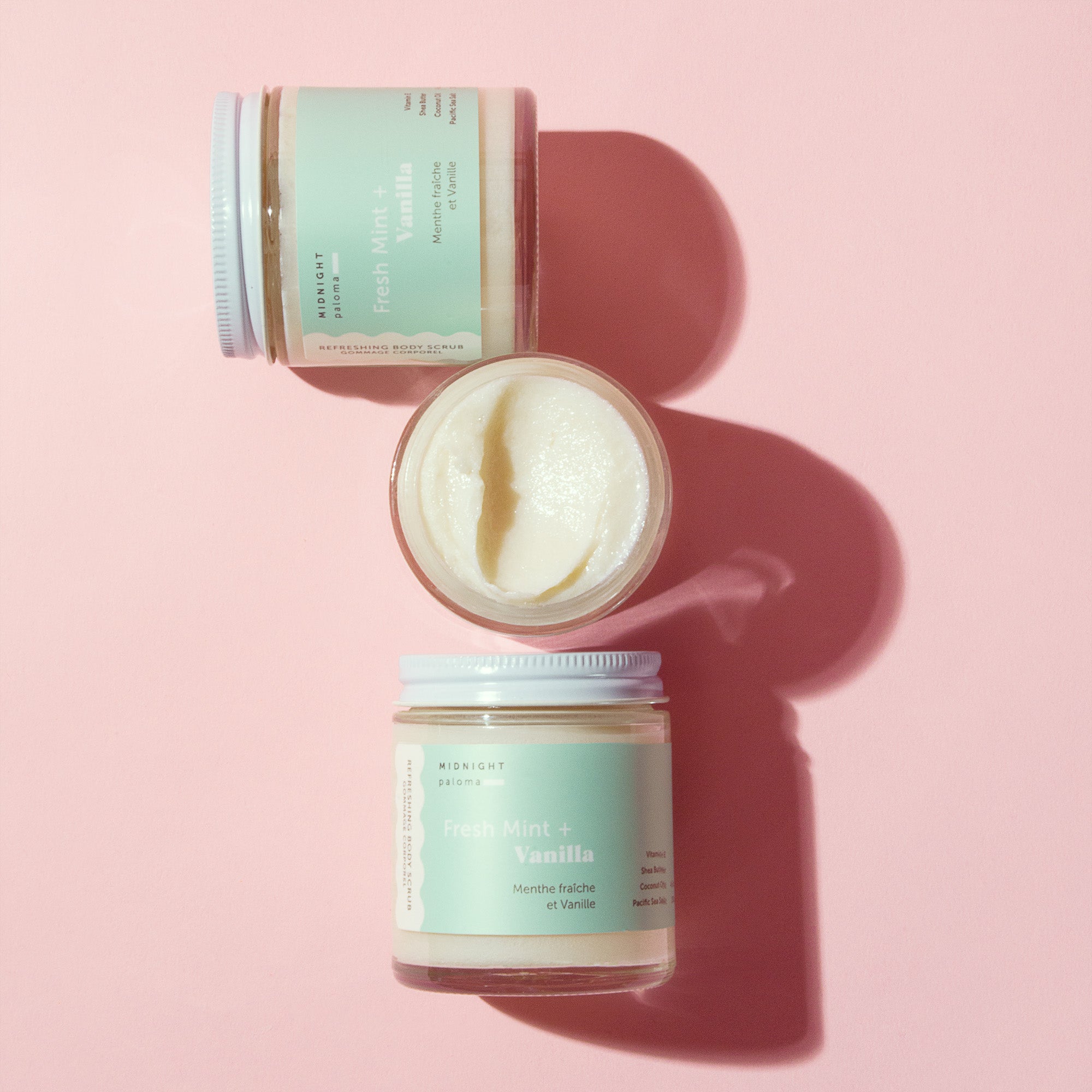 Fresh Mint +Vanilla Body Scrub