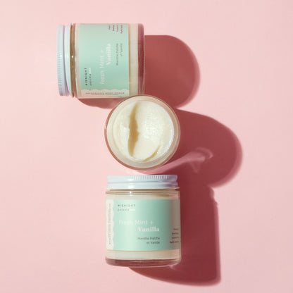 Fresh Mint +Vanilla Body Scrub