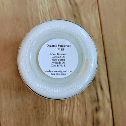 Organic Sunscreen