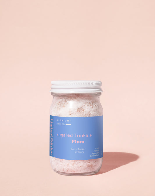 Sugared Tonka + Plum Bath Soak